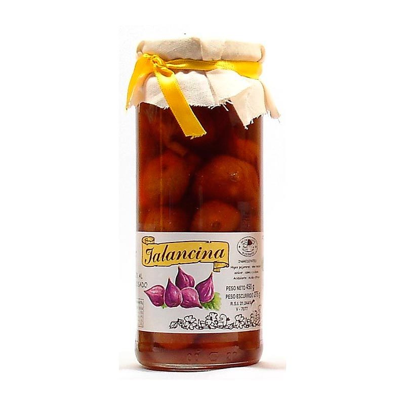Higos al vino rosado de Jalancina