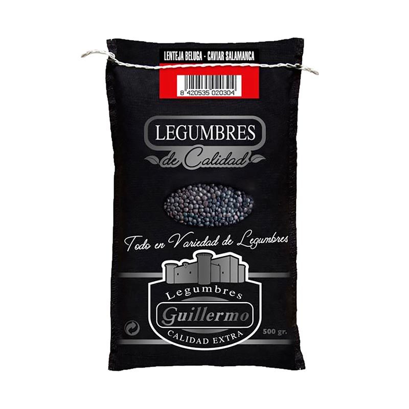 Lenteja Beluga o Caviar - Legumbres Guillermo