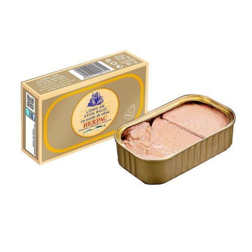 Lomo de Atún Rojo en Aceite de Oliva Herpac