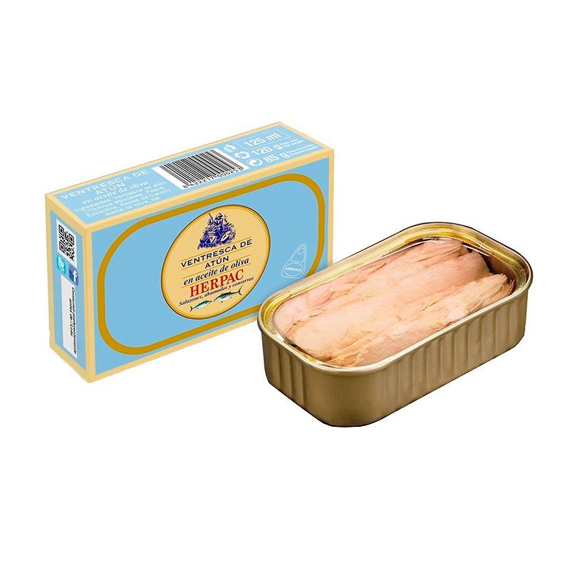 Ventresca de Atún en Aceite de oliva Herpac