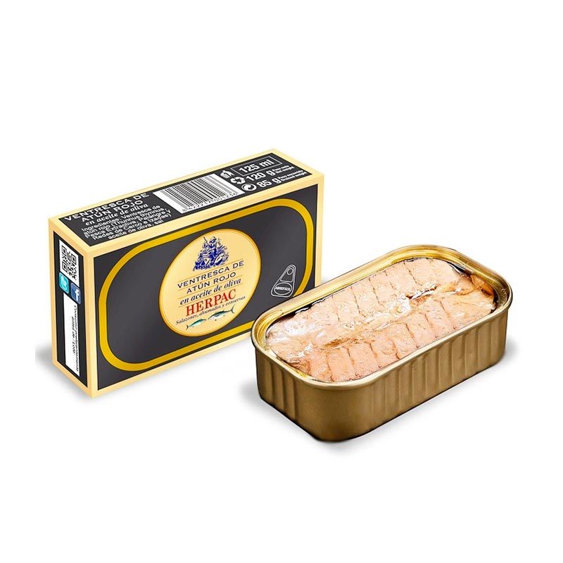 Ventresca de Atún Rojo en aceite de oliva Herpac